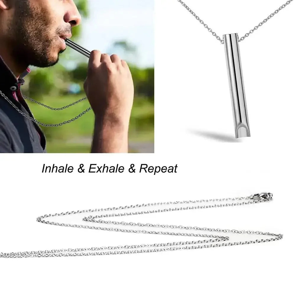 COLLIER DE RESPIRATION ANTI STRESS NATUREL